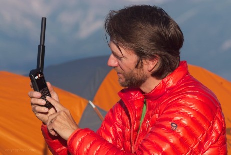 On a long trip like this one, it's really nice to connect back with my family when they are not able to join me. My SPOT satellite phone was a nice addition to my gear for such occasions.